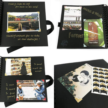 Album Mémoire DIY ZK20 – Livre Photo Kraft pour Mariages, Anniversaires et Occasions Spéciales