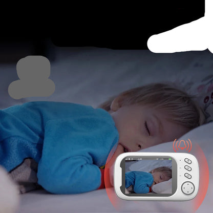 Moniteur vidéo bébé sans fil Cdycam 3,5" – Vision nocturne, audio bidirectionnel, capteur de température