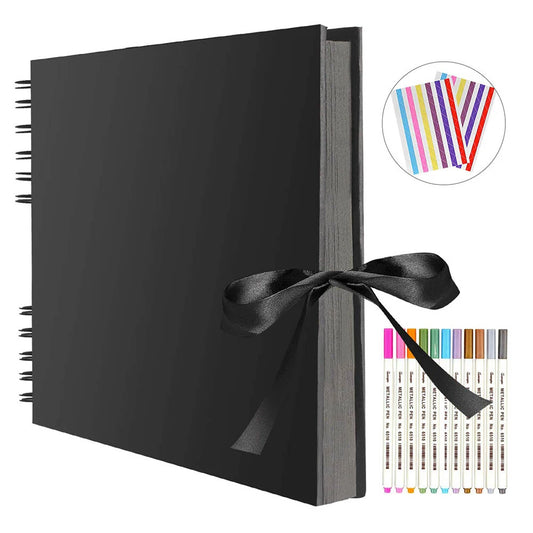Album Mémoire DIY ZK20 – Livre Photo Kraft pour Mariages, Anniversaires et Occasions Spéciales