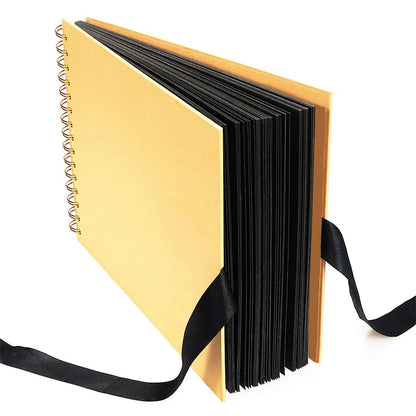Album Mémoire DIY ZK20 – Livre Photo Kraft pour Mariages, Anniversaires et Occasions Spéciales