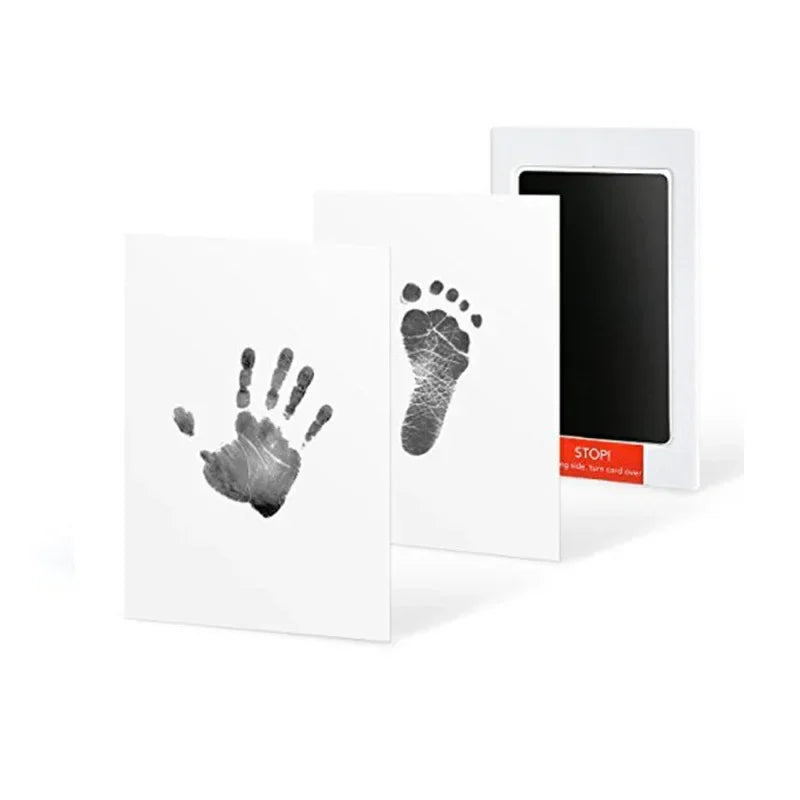 Lot de 2 Tampons sans Encre pour Empreintes de Mains et Pieds Bébé & Animal – Sûr et Non Toxique