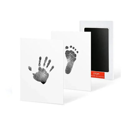 Lot de 2 Tampons sans Encre pour Empreintes de Mains et Pieds Bébé & Animal – Sûr et Non Toxique