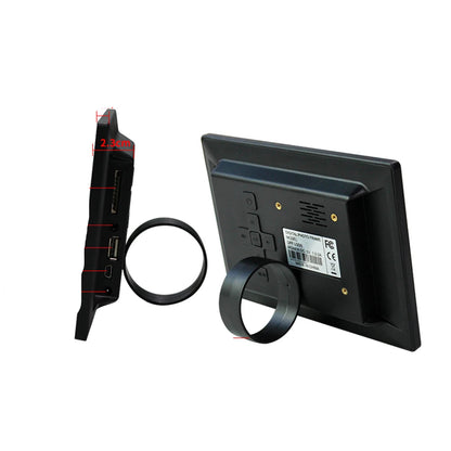 Cadre photo numérique LED HD 7 pouces avec télécommande