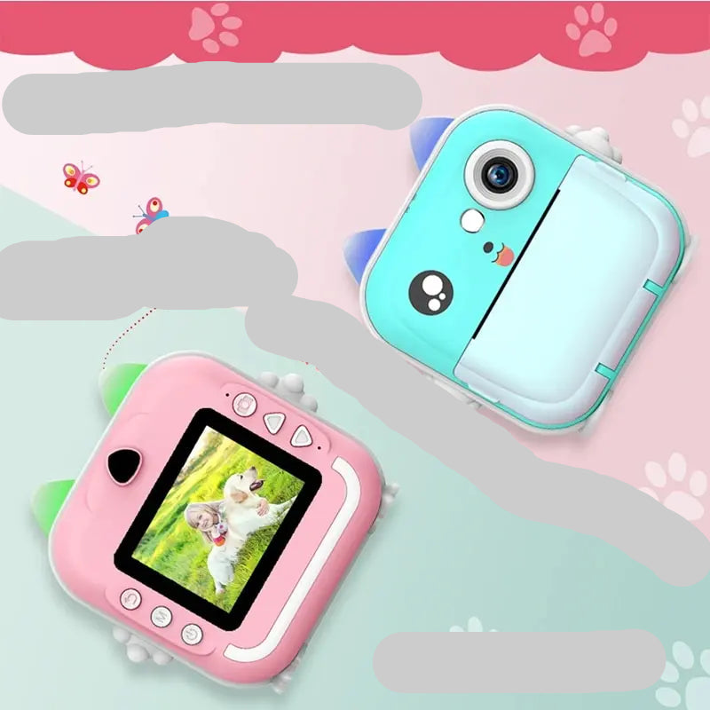 Appareil photo numérique instantané pour enfants – 1080P HD avec papier thermique