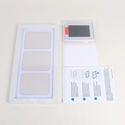 Kit Empreintes Mains et Pieds Bébé Nouveau-né – Tampon d’encre & Cadre photo souvenir