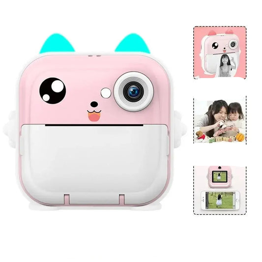 Appareil photo numérique instantané pour enfants – 1080P HD avec papier thermique
