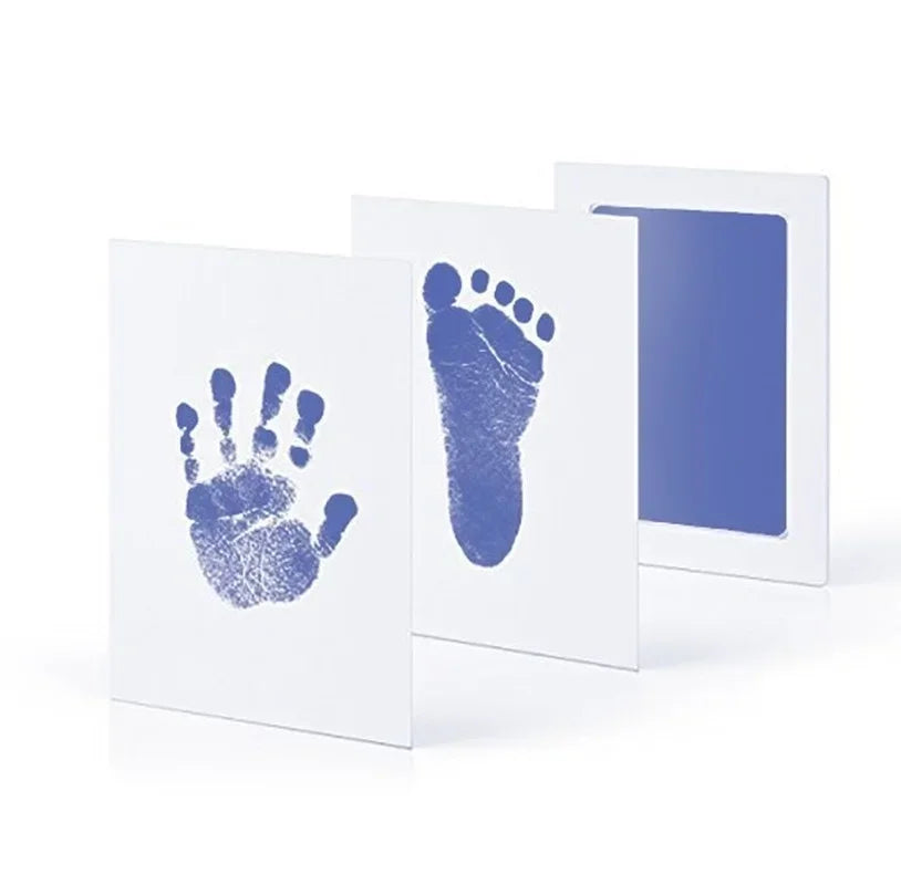 Lot de 2 Tampons sans Encre pour Empreintes de Mains et Pieds Bébé & Animal – Sûr et Non Toxique