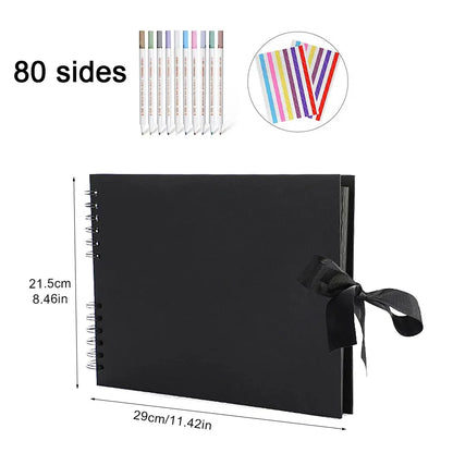 Album Mémoire DIY ZK20 – Livre Photo Kraft pour Mariages, Anniversaires et Occasions Spéciales